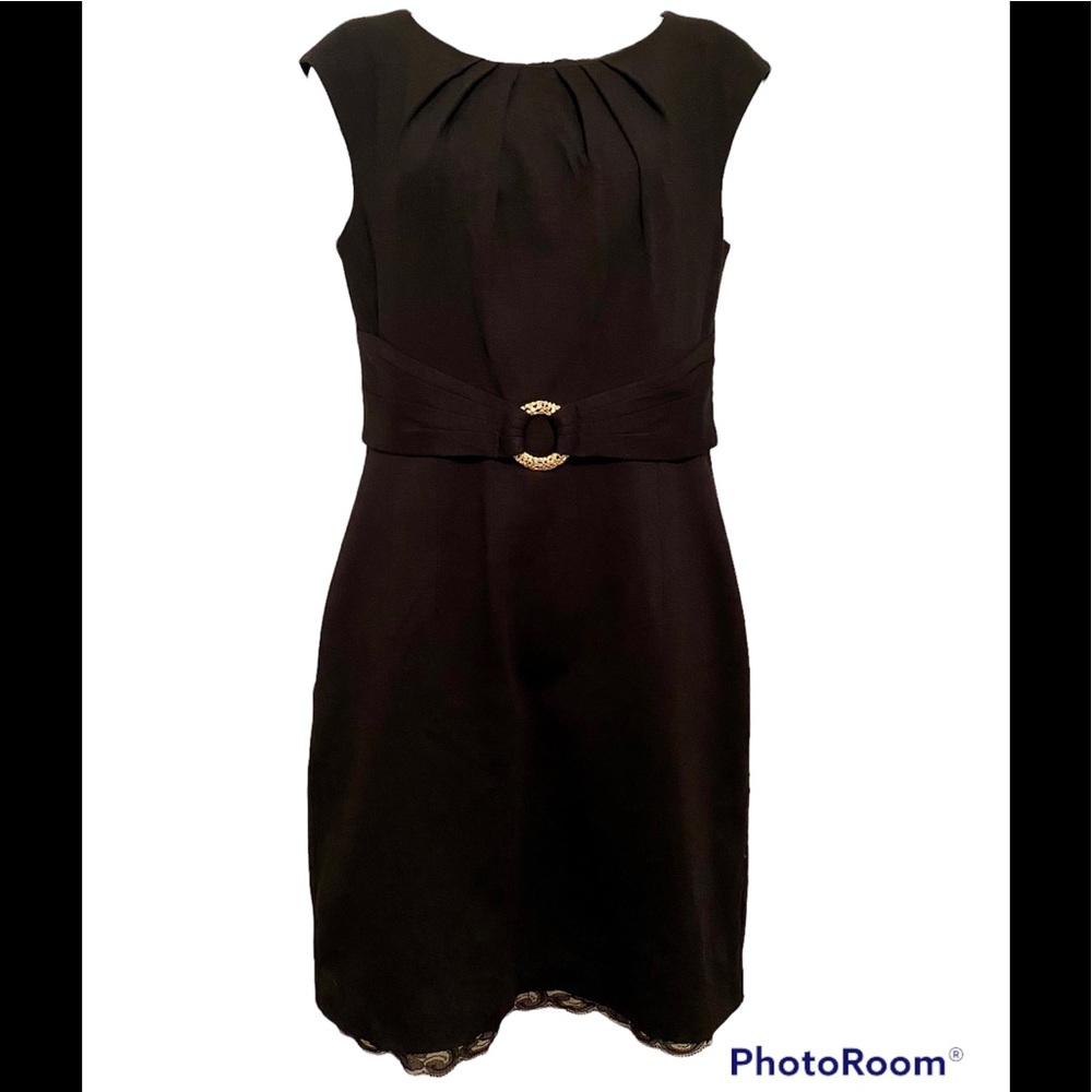 Trina Turk Black Bodycon dress size 6